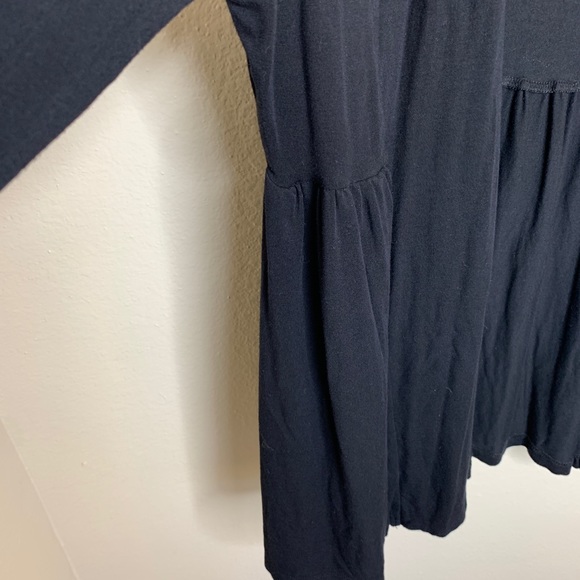 Kische Black peplum cover up sweater - Picture 4 of 5